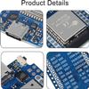 Type-C D1 Mini NodeMCU ESP32 ESP-WROOM-32 WLAN WiFi Bluetooth IoT Development Board 5V Compatible for Arduino (5pcs Type-C) view 3
