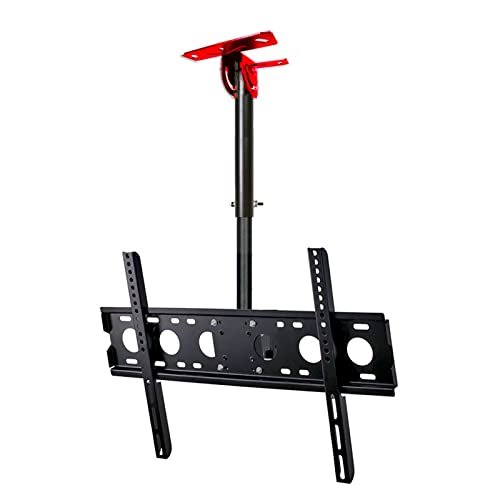 Ceiling TV Mount, Swivel and Tilting Bracket Fits Most 32 to 60" Flat Screen and Curved TVs, Telescopic Height Adjustment (Size : 0.5-1m) ()