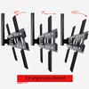 Ceiling TV Mount, Swivel and Tilting Bracket Fits Most 32 to 60" Flat Screen and Curved TVs, Telescopic Height Adjustment (Size : 0.5-1m) () view 2