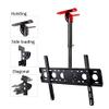 Ceiling TV Mount, Swivel and Tilting Bracket Fits Most 32 to 60" Flat Screen and Curved TVs, Telescopic Height Adjustment (Size : 0.5-1m) () view 3