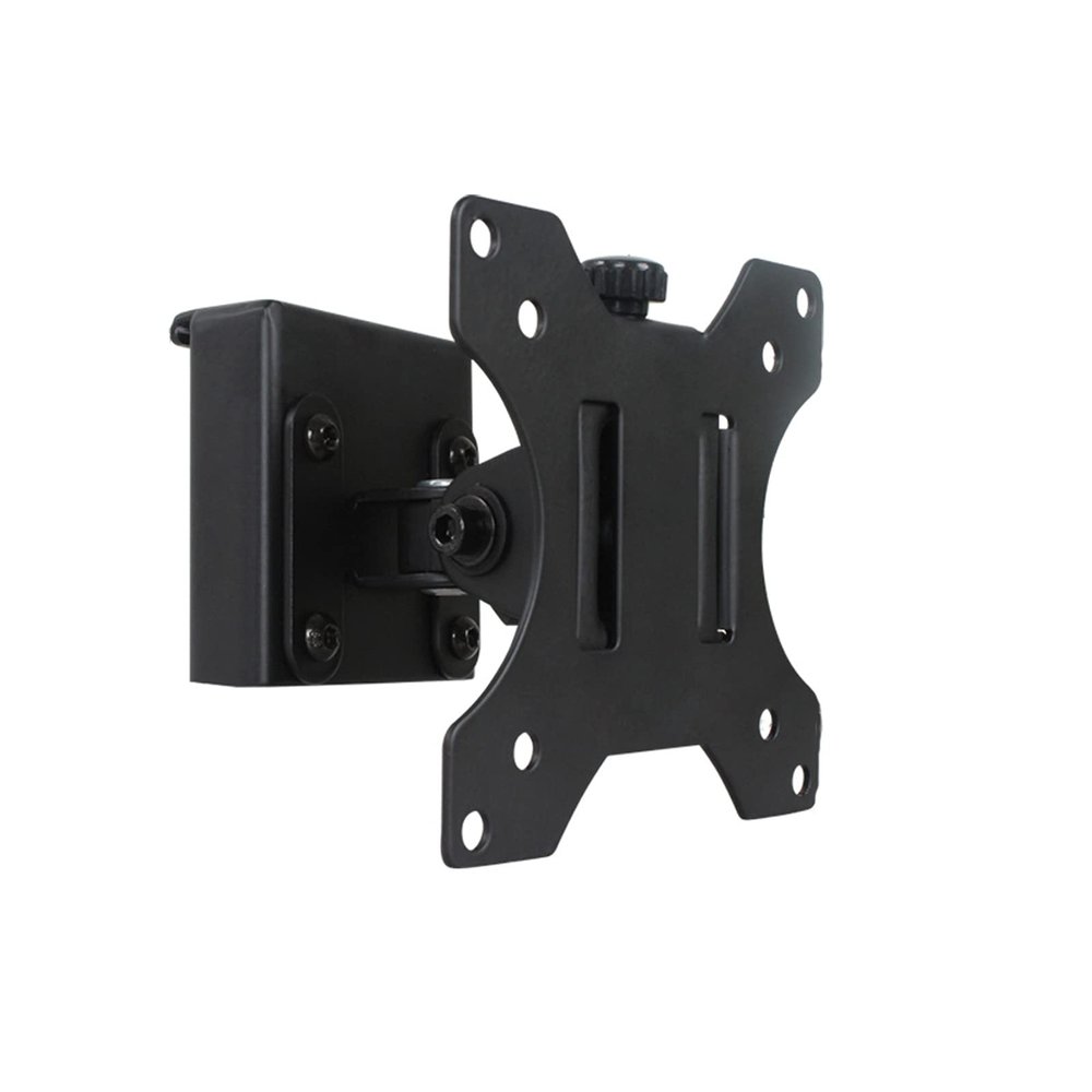 Monitor Arm Single Monitor Stand Wall-Mounted Monitor Stand Mount with Mobile Card Slot 13"-27" Adjustable Monitor Hanger, Holds 4.4 to 14.3 Lbs Monitors Bracket (A)