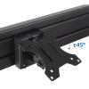 Monitor Arm Single Monitor Stand Wall-Mounted Monitor Stand Mount with Mobile Card Slot 13"-27" Adjustable Monitor Hanger, Holds 4.4 to 14.3 Lbs Monitors Bracket (A) view 4