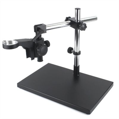 Microscope Kit H_DMI USB Video Microscope Camera Adjustable Boom Table Working Stand Holder + 50mm Ring Holder + Multi-axis Adjustable Metal Arm Microscope Lens Adapters ( Color : Swivel bracket A )