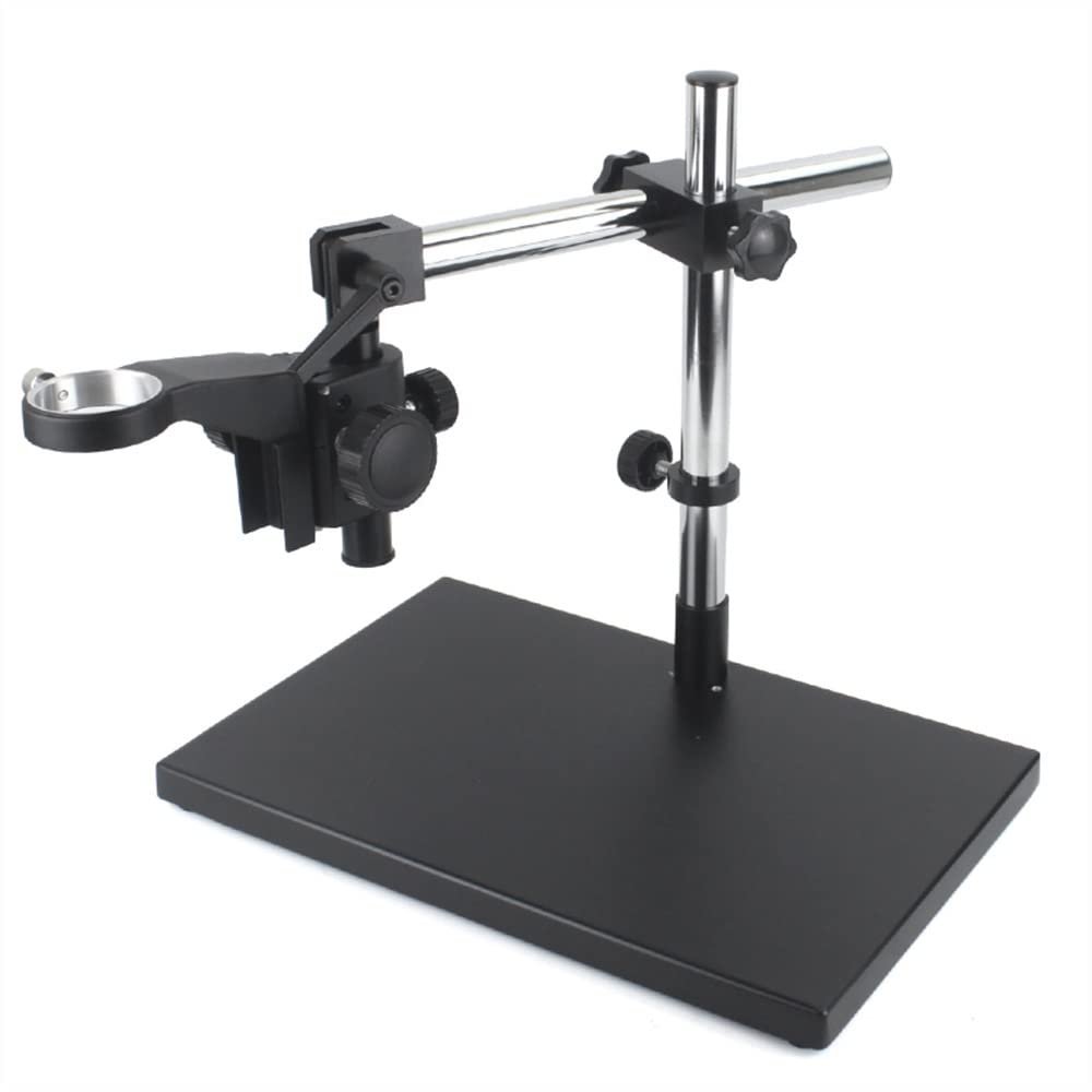 Microscope Kit H_DMI USB Video Microscope Camera Adjustable Boom Table Working Stand Holder + 50mm Ring Holder + Multi-axis Adjustable Metal Arm Microscope Lens Adapters ( Color : Swivel bracket A )