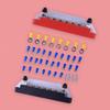 beler 14 Way Red & Black Car Boat Marine Power Distribution Terminal Block Bus Bar view 2