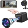 DirectNine Basics Small Square Camera, Mini Wireless Camera Has an Ultra-Small Size, with Automatic Night Vision, High-Definition Lens, and 1080P Mode, black, DY-HC-SXJ-0415 view 1