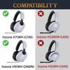 SOULWIT Cooling Gel Replacement Earpads for Sony Inzone H7(WH-G700)/H9(WH-G900N) Wireless Gaming Headset, Ear Pads Cushions with Noise Isolation Foam, Ice Silk Fabric - Red Storm view 2