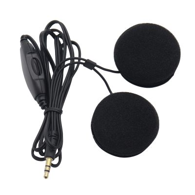 Lily Brown Headset Helmet Speaker in-Helmet Earbuds with Mic Convenient Connectivities Plastic for & Riders Ridings Companion Helmet Speaker Helmet Communication System Motorbike Helmet