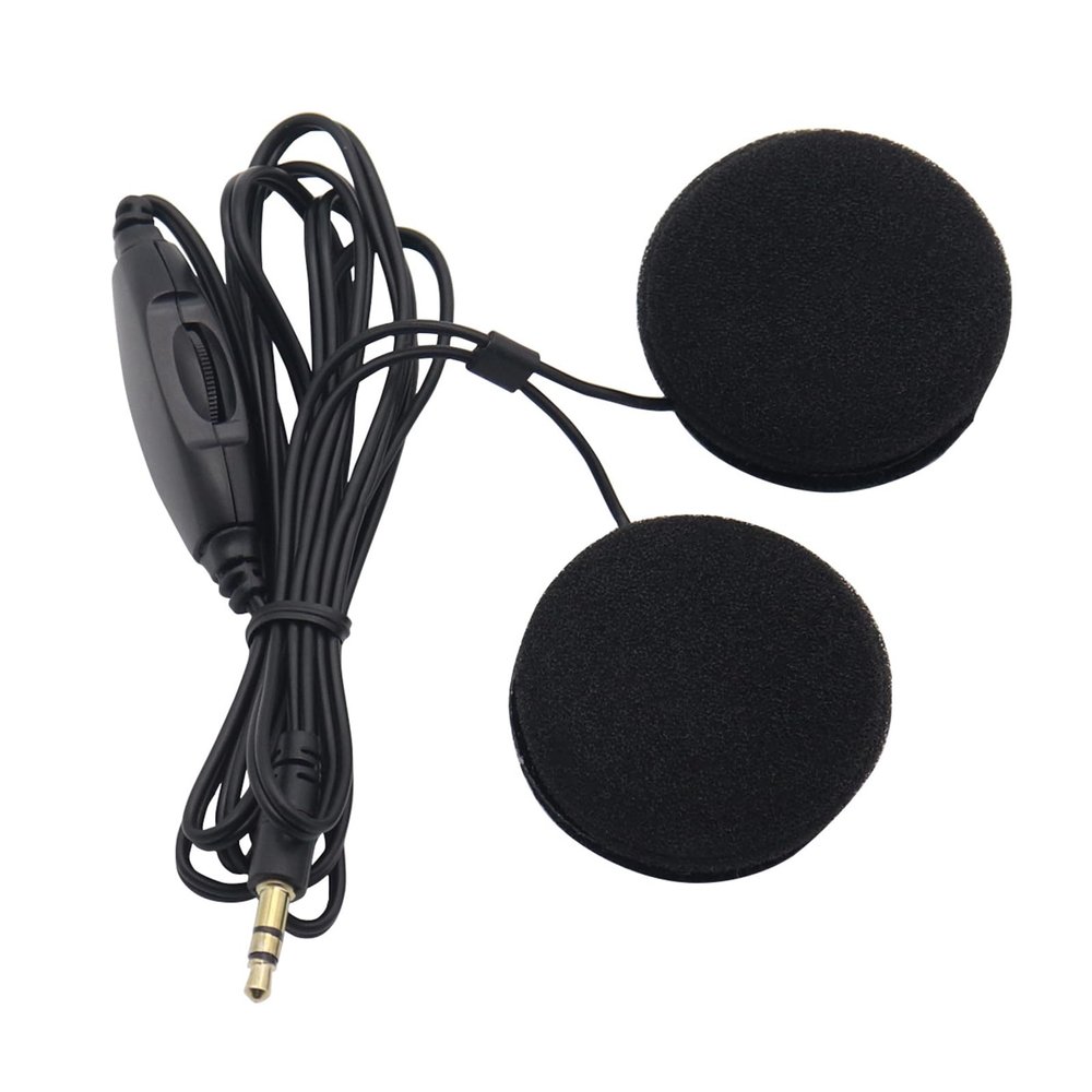 Lily Brown Headset Helmet Speaker in-Helmet Earbuds with Mic Convenient Connectivities Plastic for & Riders Ridings Companion Helmet Speaker Helmet Communication System Motorbike Helmet