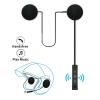 Lily Brown Headset Helmet Speaker in-Helmet Earbuds with Mic Convenient Connectivities Plastic for & Riders Ridings Companion Helmet Speaker Helmet Communication System Motorbike Helmet view 3