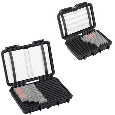 15 Slots + 24 SlotsM.2 2280 2260 2242 2240 2230 Case M.2 NVMe SSD Card Case with Label & Notepaper