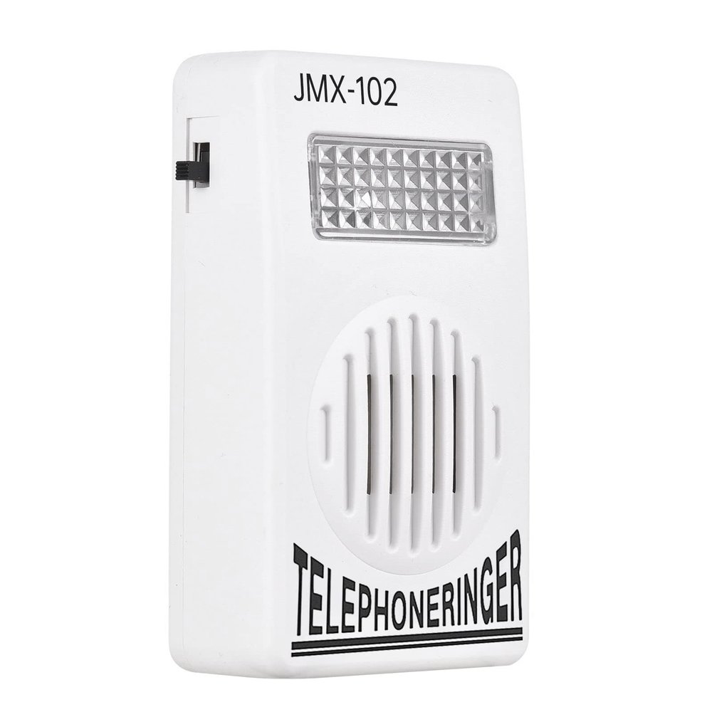 Sound Amplifier Hearing impaired Phone Light Phone Amplifier Phone Amplifier landline Phone Extra-Loud Loud Telephone 70db Amplifier Ringing Help Strobe Light Bell with