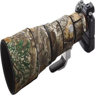 ROLANPRO Camouflage Lens Cover for Sony FE 600mm F/4 GM OSS Raincover Lens Protection Sleeve Case-#27 Jungle Camo Waterproof