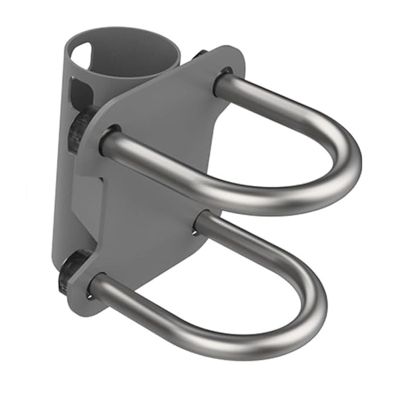 30mm to 50mm Adjustable Mount,U Shape Antenna Mounting Bracket Pole to Pipe Mounting for V2