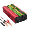 JDOUNFMO 1600W 2600W 3000W Modified Sine Wave Inverter DC12V24V to AC 110V 60HZ Wit Dual USB Ports Car Power Inverter (Color : 12V24V 1600W, Size : 110V 60HZ_USA) view 3