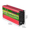 JDOUNFMO 1600W 2600W 3000W Modified Sine Wave Inverter DC12V24V to AC 110V 60HZ Wit Dual USB Ports Car Power Inverter (Color : 12V24V 1600W, Size : 110V 60HZ_USA) view 4