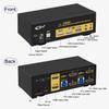 CKL 8K HDMI 2.1 KVM Switch (2 Computers 2 Monitors with EDID) view 2