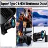 IFWATER High Speed 4K HDMI USB Camera with 60fps Simultaneous USB3.0 and HDMI Output 5-50mm 10X Manual Focus Lens for Close-Up Industrial Applications in Computer Microscopy and Telescopic Imaging view 2