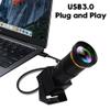 IFWATER High Speed 4K HDMI USB Camera with 60fps Simultaneous USB3.0 and HDMI Output 5-50mm 10X Manual Focus Lens for Close-Up Industrial Applications in Computer Microscopy and Telescopic Imaging view 4