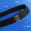 Cosyhat 1PC Black Rubber PJ Ribs Belt Model 465J 475J 225j PJ572 PJ375 900J Fitness Belt Runing Belt (Size : 465J 1180mm, Color : 16ribs) view 4