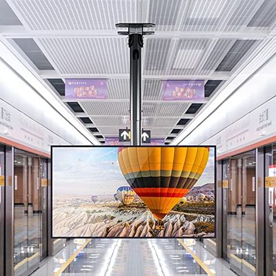 Full Motion 360 Rotation Tilting Ceiling TV Mount, Fits Most 32-75 Inch LCD Flat Screen TVs, Max VESA 600x400mm (Size : 1m) ()