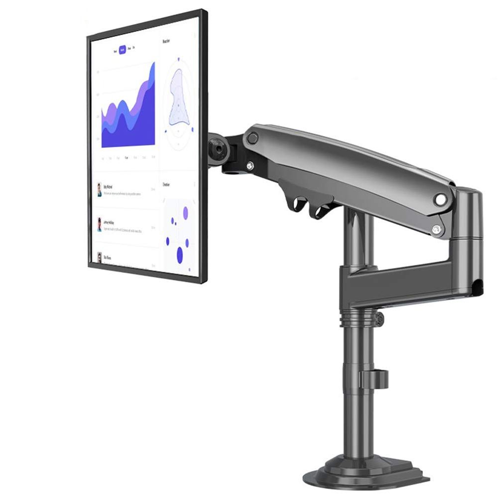 Desktop Lifting Monitor Bracket 22-35 Inch Monitor Stand Computer Mounts Punch-Free Display Stand Display Holds Max VESA 100X100mm