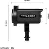 AMBITFUL EF100 100W 5600K Aurora COB LED Video Light,CRI 95+, TLCI 97+,Built-in FX Effects for Still Life Photography, Portrait, Studio Lighting,Interview Lighting,Support APP Control view 2