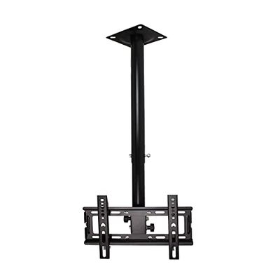 Ceiling TV Mount, Adjustable Height TV Bracket Fits 14-32inch LED Plasma Panel Display, TV Pole Mount Holds Up to 88lbs/40kg, Max VESA 200x200mm (Color : B, Size : 0.5-1.5m) (A 0.5) (A 0.5)