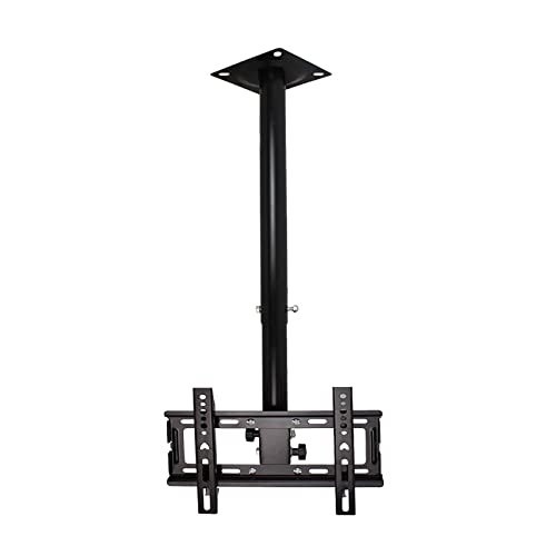 Ceiling TV Mount, Adjustable Height TV Bracket Fits 14-32inch LED Plasma Panel Display, TV Pole Mount Holds Up to 88lbs/40kg, Max VESA 200x200mm (Color : B, Size : 0.5-1.5m) (A 0.5) (A 0.5)