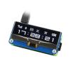 TUOPUONE 2.23inch OLED Display HAT Compatible with Raspberry Pi 12832 Pixels Resolution SPI/I2C Interface with Embedded SSD1305 Driver view 4