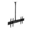 Adjustable Ceiling TV Wall Mount Bracket, Hanging Tilt Swivel 360 Rotation Full Motion TV Pole Mount, Fits Most 14-40 Inch TVs (Size : 0.5-1m) () view 3