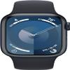 Apple Watch Series 9 [GPS, 41mm] - Midnight Aluminum Case with Midnight Sport Band S/M (Renewed Premium) view 1