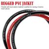1/0 Gauge Wire Copper Clad Aluminum CCA (20Ft Each Black/Red) Primary Automotive Wire,Battery Cable for Car Audio Speaker,Solar,RV Trailer Amp Wiring view 3