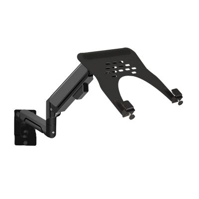 Monitor Arm Monitor Arm 10"-32" Monitor Wall Bracket Adjustable Gas Spring Monitor Mount Stand 10"-16" Wall-Mounted Laptop Stand, Hold Up to 19.8lbs, Black Monitors Bracket (Size : A) ()
