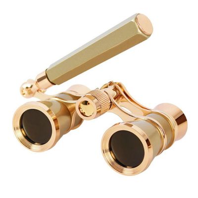 Opera Glasses, 3x25 Theatre Binoculars with Adjustable Handle