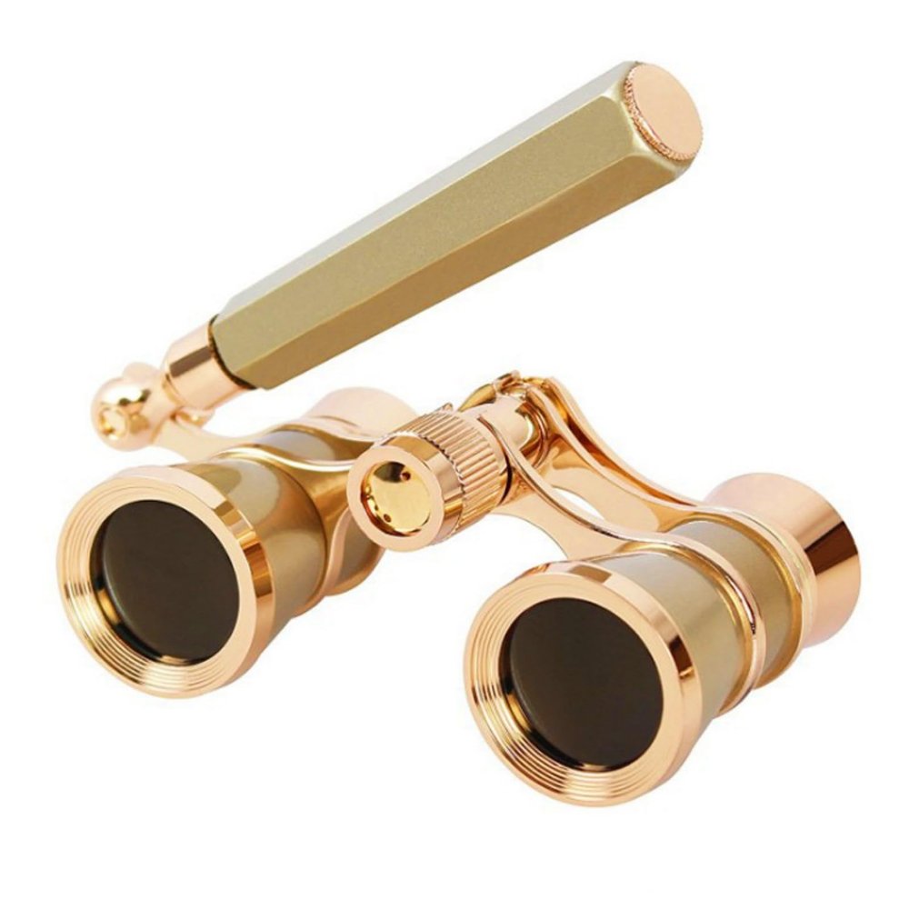 Opera Glasses, 3x25 Theatre Binoculars with Adjustable Handle