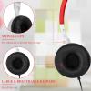 GEEKRIA 24 Pack Wired Headphones for Classroom Adjustable On-Ear Headphones, Kids Bulk Headphones for Classroom School, Children On-Ear Headset for Schools, Student, Libraries, Computer Lab view 4