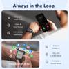 Lovouse Smart Watch for Men Women [46mm], Bluetooth Call, Sleep & Stress Tracking, 120+ Sports Modes, GPS Activity Tracker, Water Resistant (Black) view 2