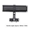 Portable Camera Cage Handle, Aluminum Side Handle Grip with Cold Shoe, Universal Strong Load Bearing 3.94in Length Multi Expansion Interface Camera Cage Hand Grip for Camera Cage view 2