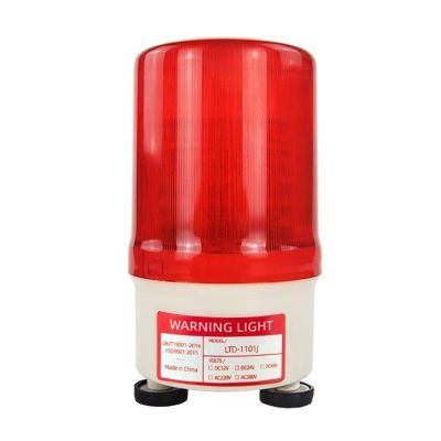 EOKHEOY Magnetic Strobe Lights for Trucks Rotating Beacon Flashing Siren Light with 90dB Buzzer Emergency Lights for Vehicles AC110-120V
