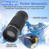 MAUJOY 8x21mm Extra Short-Focus Reading Monocular - HD, Ultra-Light, Pocket-Sized - Ideal for Seniors, Bird Watching, Hunting, Fishing & Sports view 2