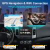2G+64G Car Stereo Radio for Mitsubishi Outlander 2006-2012 with Wireless CarPlay Android Auto GPS Navigation Head Unit 9" Touch Screen Android 13 Car Radio with WiFi Bluetooth FM RDS HD Backup Camera view 4
