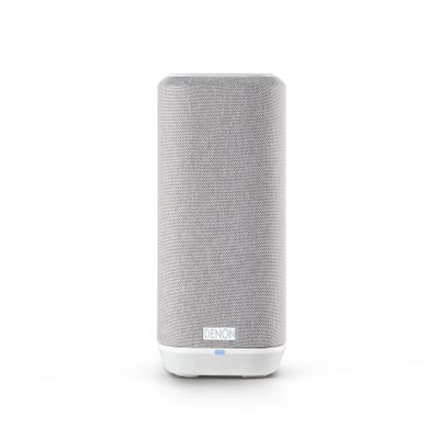 Denon Home 150 NV Home Stereo Wireless Speaker (White), Bluetooth Wireless, 1" Tweeter, 3.5" Woofer, HEOS Built-in, AirPlay 2, Multi-Room Streaming, Simple Setup, Compact Design