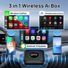 CarlinKit Ai Box CarPlay Android 13.0 for Wired CarPlay and Touchscreen Cars, Support YouTube/Netflix/TikTok/Google Play, Built-in 4G Net, 8-Core 8+128G view 3