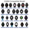 TopPerfekt Sport Bands Compatible with Garmin Descent G1 Solar Watch Band, Soft Silicone Adjustable Watch Strap Replacement for Garmin Descent G1 Solar/Descent G1-Wine Red view 2