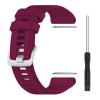 TopPerfekt Sport Bands Compatible with Garmin Descent G1 Solar Watch Band, Soft Silicone Adjustable Watch Strap Replacement for Garmin Descent G1 Solar/Descent G1-Wine Red view 4