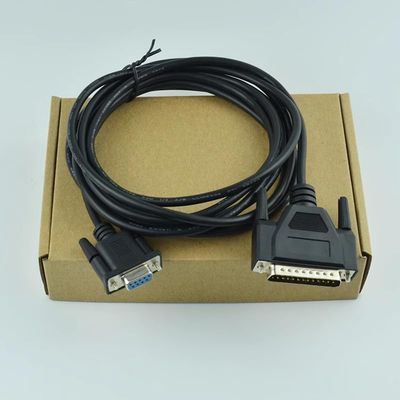RS232 Port Data Transfer Cable for CNC Machines One (Male) and one (Female) Shielded Cable 10 Meters