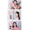 Ringlight Flashes Selfie Light with Makeup Mirror Phone Holder 3 Color Modes 11 Brightness Telescopic Stand Compatible with Desk Makeup YouTube Makeup Ring Light (Color : Black) (Blue) view 4