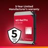 Western Digital 8TB WD Red Pro NAS Internal Hard Drive HDD - 7200 RPM, SATA 6 Gb/s, CMR, 256 MB Cache, 3.5" - WD8005FFBX view 4