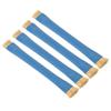 FOSA 4pcs Antistatic Brush for Mobile Phone Cleaning Mainboard Circuit IC Cleaning Double Heads Mobile Phone Repairing Soldering Cleaning Tool Insulating Hard Brush (Blue) view 1